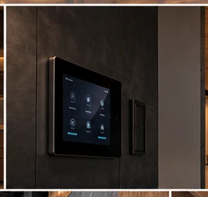 Painel de automação residencial
